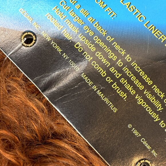 Rare Cesar’ Alfred E Neuman Mad Magazine ’81 Vinyl Mask Vintage Collectible - Picture 12 of 15